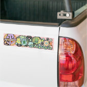 Kanji for Peace-Love-Compassion - Bumpersticker (Op Truck)