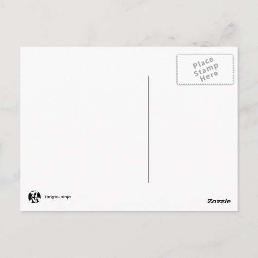 [Kanji] Friend Briefkaart (Achterkant)