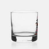 Kanji Goketsu/Hero Japanese Calligraphy Whisky Glas (Rechts)