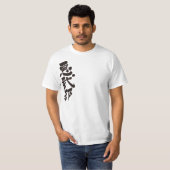 [Kanji] Hallo! Abner (zwarte tekst) T-shirt (Voorkant volledig)