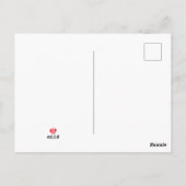 [Kanji] Hartelijk dank van boven naar beneden Briefkaart (Achterkant)