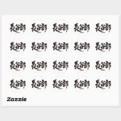 [Kanji] Hasebe Ronde Sticker (Vel)