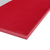 Kanji Heerlijk zwart rood wit snijplank (Hoek)