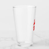 Kanji Heerlijke rode glazen tumbler (Rechts)