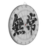 [Kanji] ijdelheid Dartbord (Voorkant Links)