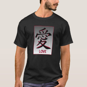 Kanji Japans symbool voor liefde T-shirt