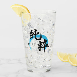 Kanji Junsui/Zuivere Japanse kalligrafie Glas