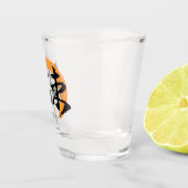 Kanji Kessoku/Unity Japanese Calligraphy Shot Glas (Rechts)