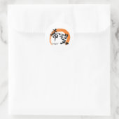 Kanji Kibo/Hope Japanese Calligraphy Ronde Sticker (Tas)