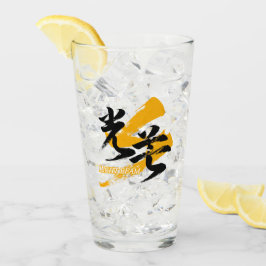 Kanji Kobo/Lichtstraal Japanse Kalligrafie Glas