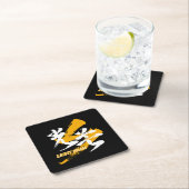 Kanji Kobo/Light Beam Japanese Calligraphy Kartonnen Onderzetters (Insitu)