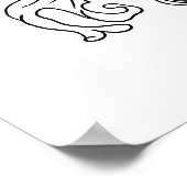 Kanji Koi Fish Destiny Poster (Hoek)