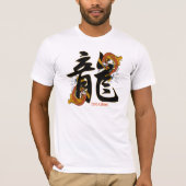 Kanji Koi Fish Dragon T-shirt (Voorkant)