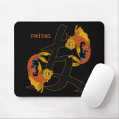 Kanji Koi Fish Friend Muismat (Met muis)