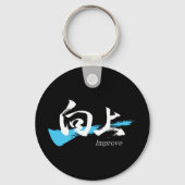 Kanji Kojo/Improve Japanese Calligraphy Sleutelhanger (Voorkant)