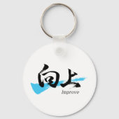 Kanji Kojo/Improve Japanese Calligraphy Sleutelhanger (Voorkant)