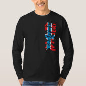 [Kanji] Lange moerassen van Noorwegen T-shirt (Voorkant)