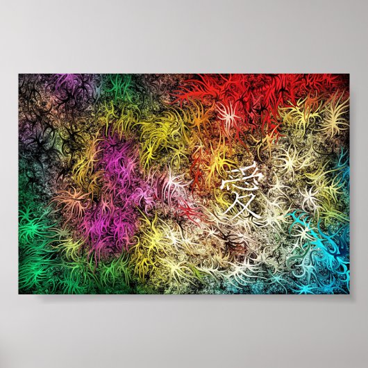 kanji-liefde poster (Voorkant)