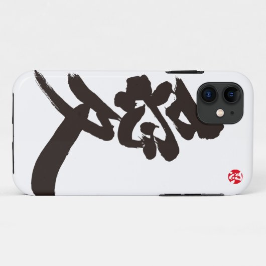 [Kanji] Love Case-Mate iPhone Case (Achterkant (horizontaal))