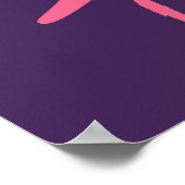 Kanji Love custom poster (Hoek)