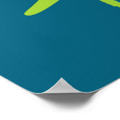 Kanji Love custom poster (Hoek)