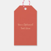 Kanji Love custom text & color gift labels Cadeaulabel (Achterkant)