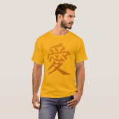 Kanji Love shirten & jackets (Voorkant volledig)
