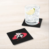 Kanji Mai/Dance Japanese Calligraphy Kartonnen Onderzetters (Insitu)