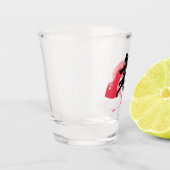 Kanji Mai/Dance Japanese Calligraphy Shot Glas (Links)