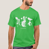[Kanji] malachite T-shirt (Voorkant)