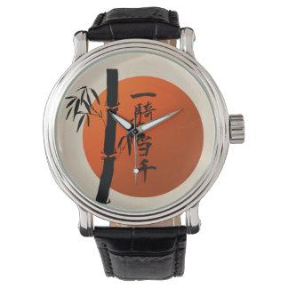 Kanji Matchless Warrior Horloge