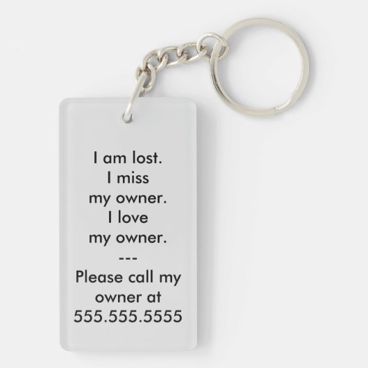 Kanji met Sun & Moon Yin Yang Sleutelhanger (achterkant)