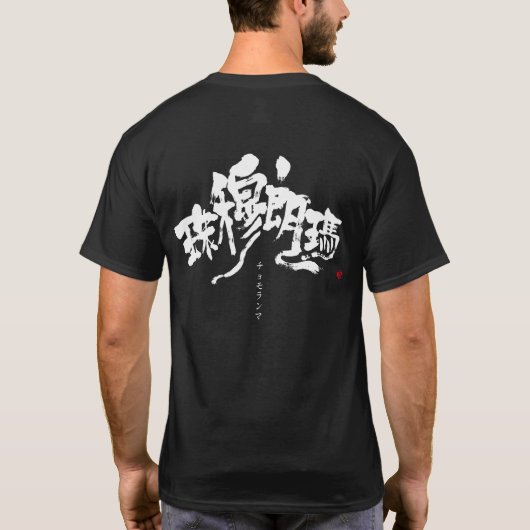[Kanji] Mt. everest T-Shirt (Achterkant)
