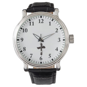 Kanji numeral ten horloge