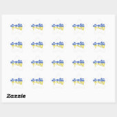 [Kanji] Oekraïne Ster Sticker (Vel)