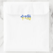 [Kanji] Oekraïne Ster Sticker (Tas)