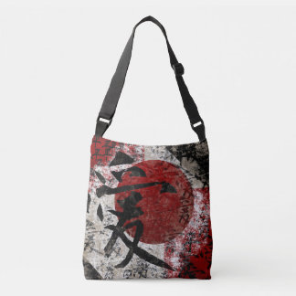 Kanji Peace Love & Hope #1 Cross Body Bag Crossbody Tas