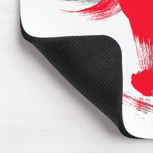 [Kanji] Rode Samurai-letters Muismat (Hoek)