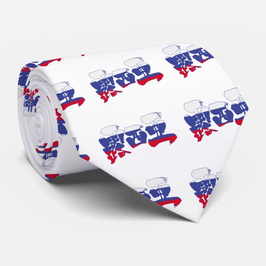 [Kanji] Rusland Stropdas (Opgerold)