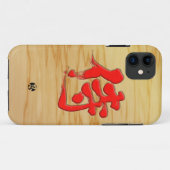 [Kanji] Samurai-bordstijl Case-Mate iPhone Case (Achterkant (horizontaal))