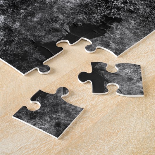 Kanji Samurai Grunge 2 Legpuzzel (Zijkant)