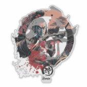 Kanji Samurai Ronin Sticker (Voorkant)