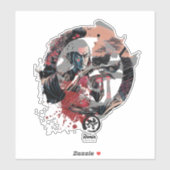 Kanji Samurai Ronin Sticker (Vel)