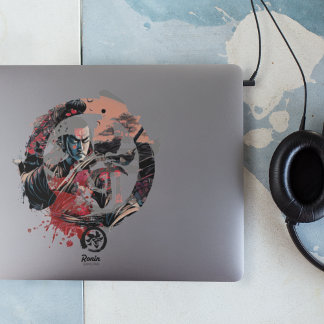 Kanji Samurai Ronin Sticker