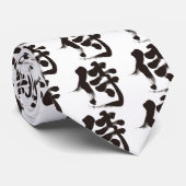 [Kanji] Samurai Stropdas (Opgerold)