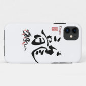 Kanji Symbol DRAGON Japanse Chinese kalligrafie Case-Mate iPhone Case (Achterkant (horizontaal))