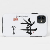 Kanji Symbol SPIRIT Japanse Chinese kalligrafie Case-Mate iPhone Case (Achterkant (horizontaal))