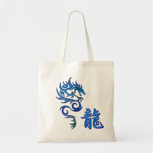 KANJI-symbool voor DRAGON Asian-style Bags Tote Bag (Voorkant)