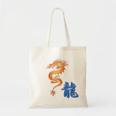 KANJI-symbool voor DRAGON Asian-style Bags Tote Bag (Voorkant)