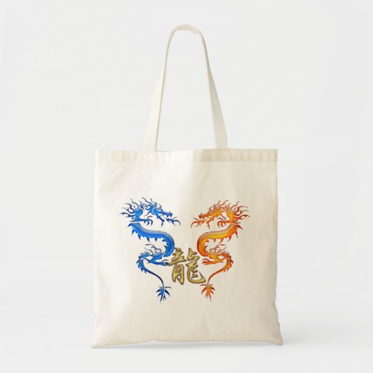 KANJI-symbool voor DRAGON Asian-style Bags Tote Bag (Voorkant)